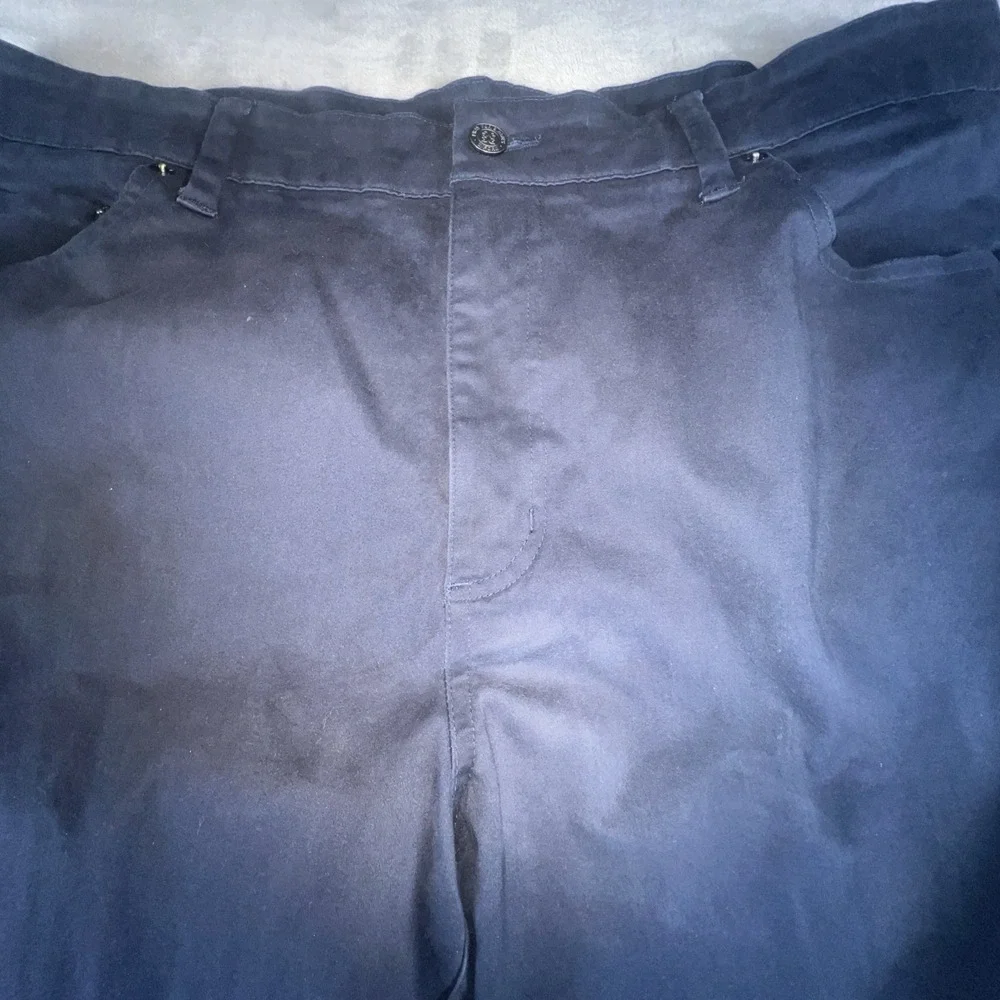 G/FORE Pants Mens 38x32 Navy Blue Stretch 5 Pocket Performance Golf Chino Casual